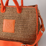 MIRA Bag inkl. Beauty Case Mandarine