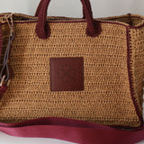 MIRA Bag inkl. Beauty Case Aubergine